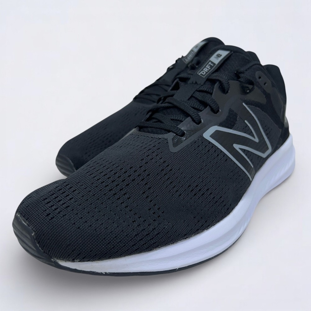 New Balance DRFT v2 Running Shoes Sneakers Men's Size 12D Black White MDRFTLB2